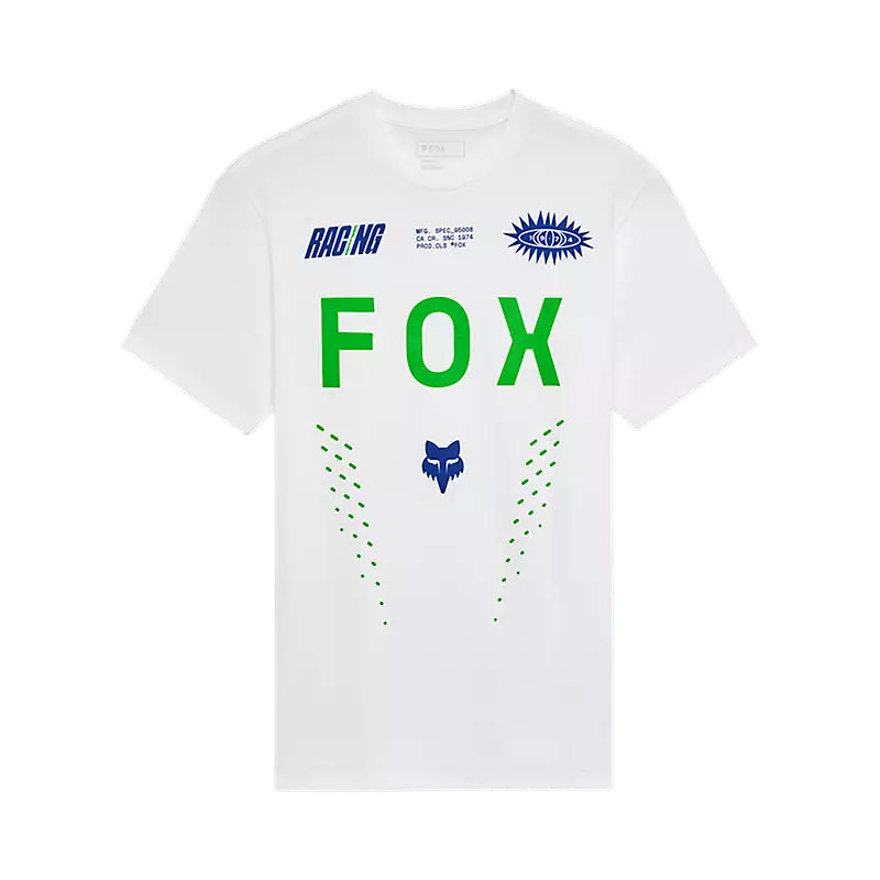 SHIELD PREMIUM MOŠKA KRATKA MAJICA FOX-White-M