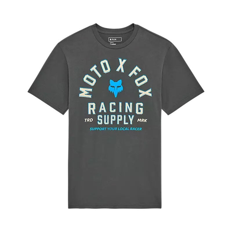 LOCAL RACER MOŠKA KRATKA MAJICA FOX-Grey-S