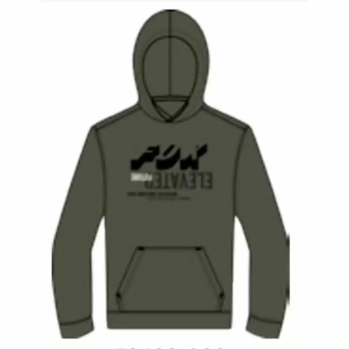 YTH ELEVATED FLEECE PO [OLV GRN] YM - second image
