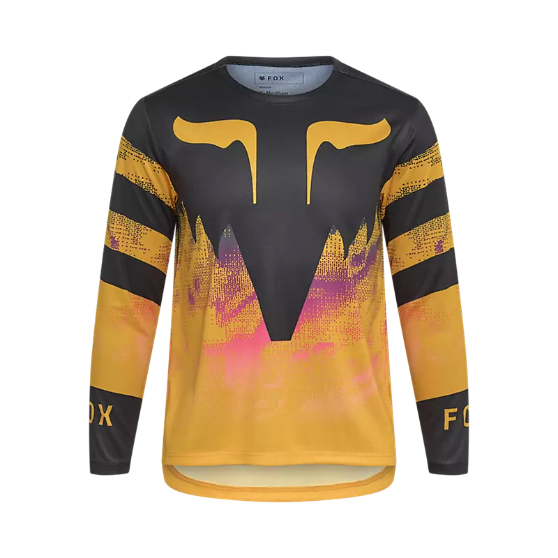 RANGER KAIROS OTROŠKA MTB MAJICA Z DOLGIMI ROKAVI FOX-Orange-M
