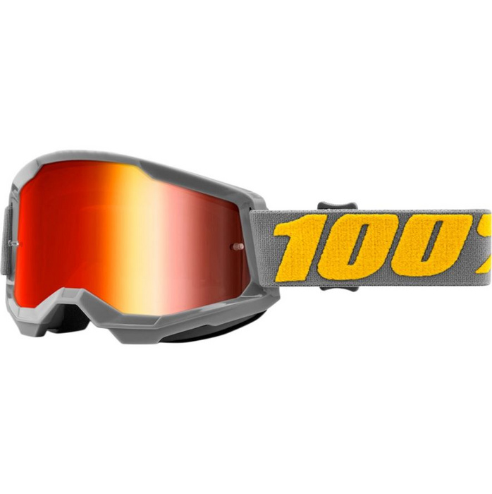 100% STRATA 2 GOGGLI IZIPIZI Z MIRROR RED LEČO
