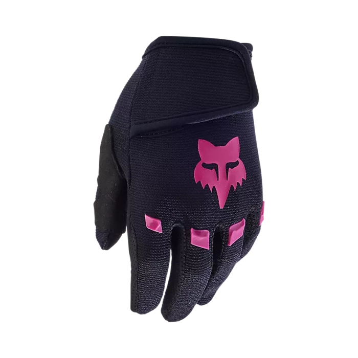 KIDS DIRTPAW GLOVE [BLK/PNK] KS