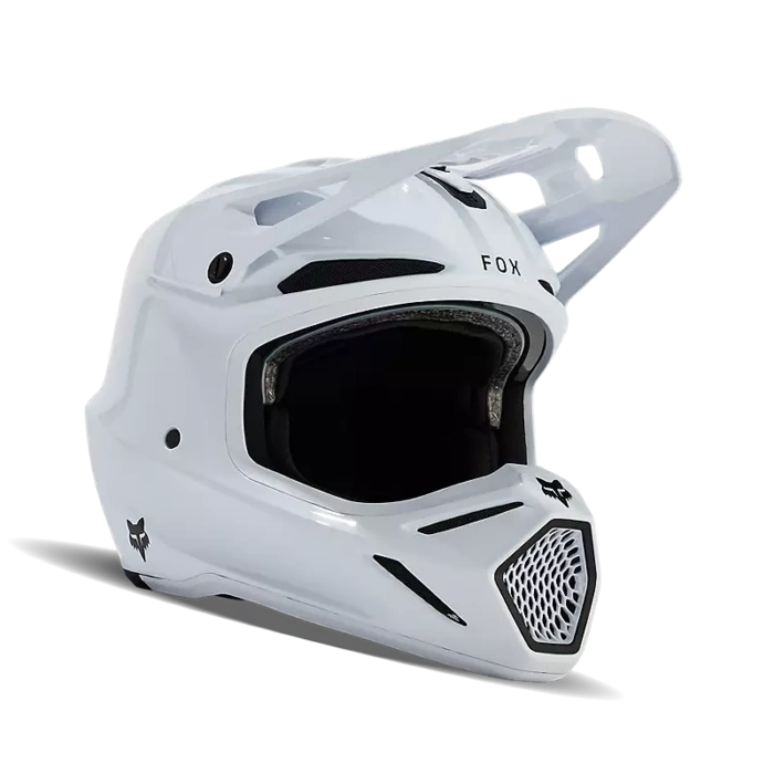 V3 RS CARBON SOLID HELMET [WHT] L - second image