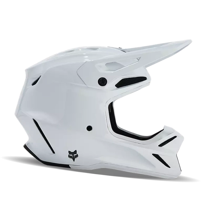 V3 RS CARBON SOLID HELMET [WHT] L