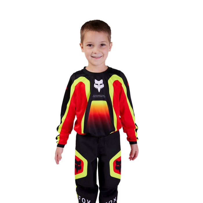 KIDS 180 BALLAST JERSEY [BLK/RD] KM - second image