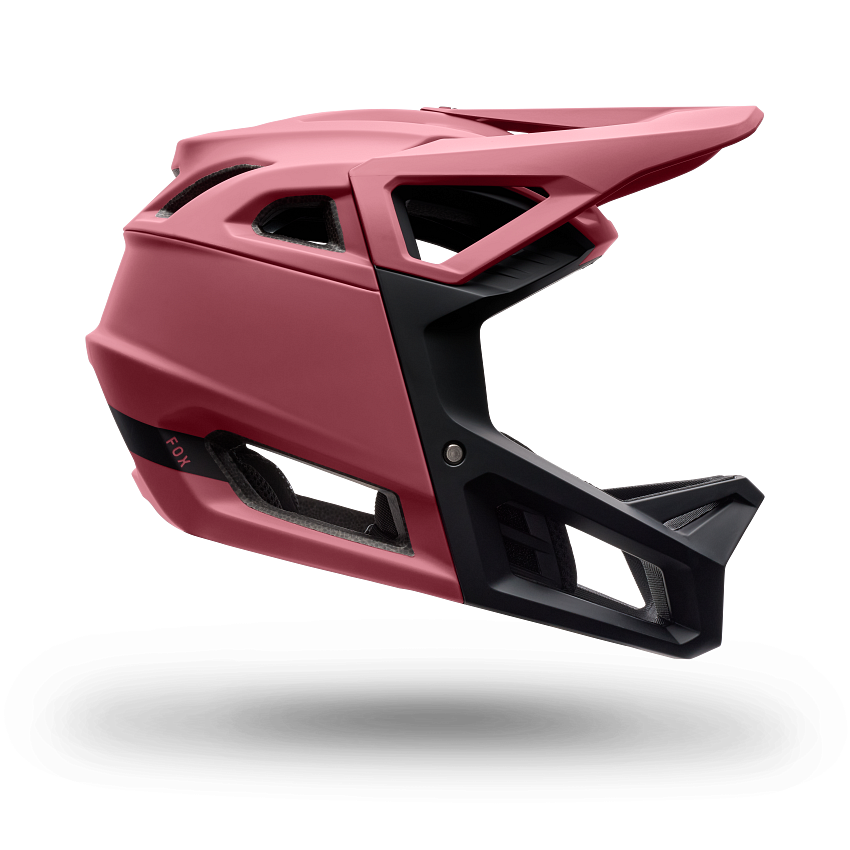 OTROŠKA FULL FACE KOLESARSKA ČELADA FOX PROFRAME SOLID-Pink