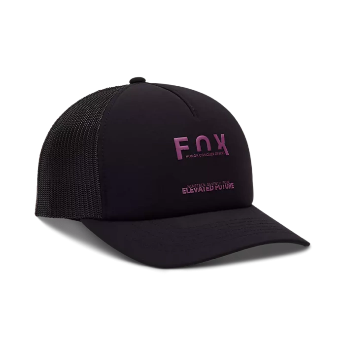 INTRUDE TRUCKER ŠILT KAPA Z MREŽICO FOX [BLK]
