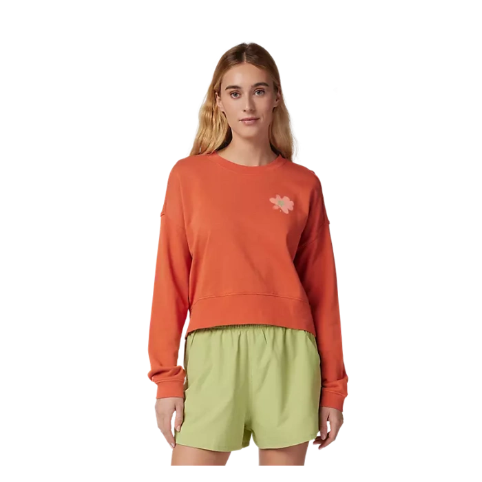 W BYRD FLEECE CREW [ATMC ORG] M