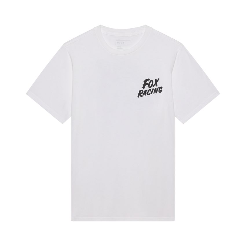 KRATKA MAJICA FOX SPEED 195-White-M