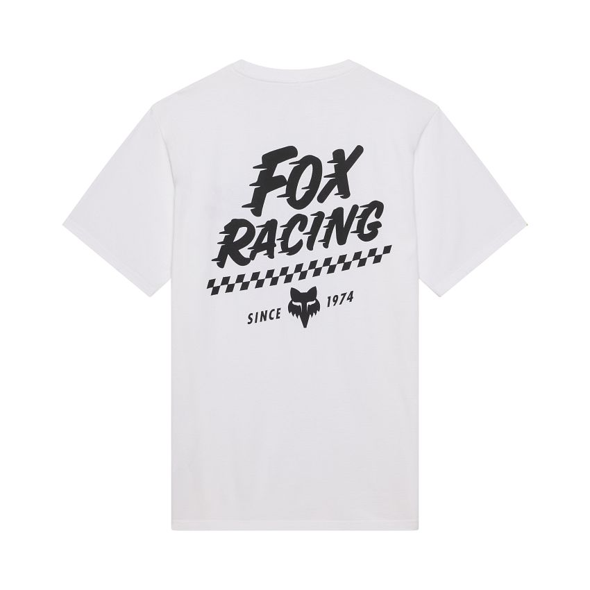 KRATKA MAJICA FOX SPEED 195-White-M - second image