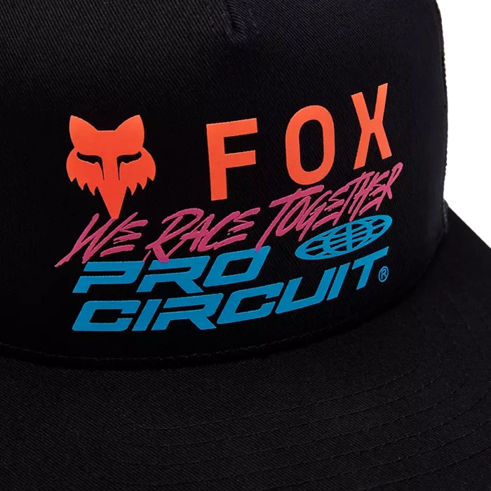 FOX X PRO KAPA Z RAVNIM ŠILTOM IN MREŽICO FOX [BLK] - second image