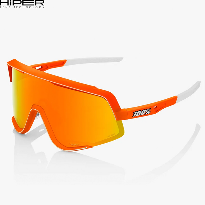 100% GLENDALE HiPER® MTB ŠPORTNA OČALA (ORNG/RED LNS)
