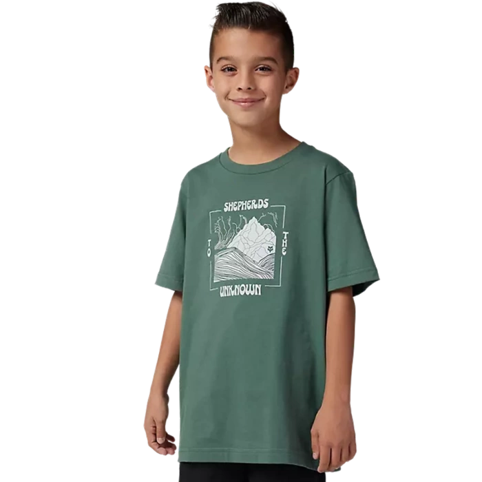 YTH SHEPHERDS PREM SS TEE [HUN GRN] YS