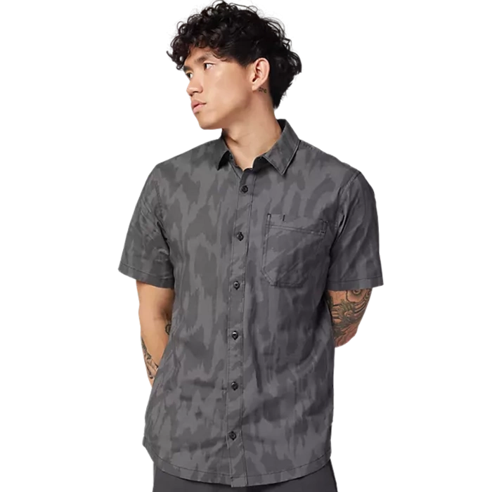 SWARMER SS WOVEN [BLK] S