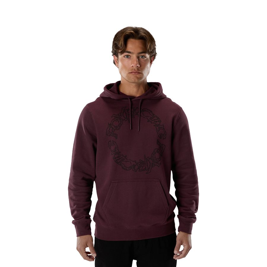 PULOVER S KAPUCO FOX SLOWBURN-Brown-S