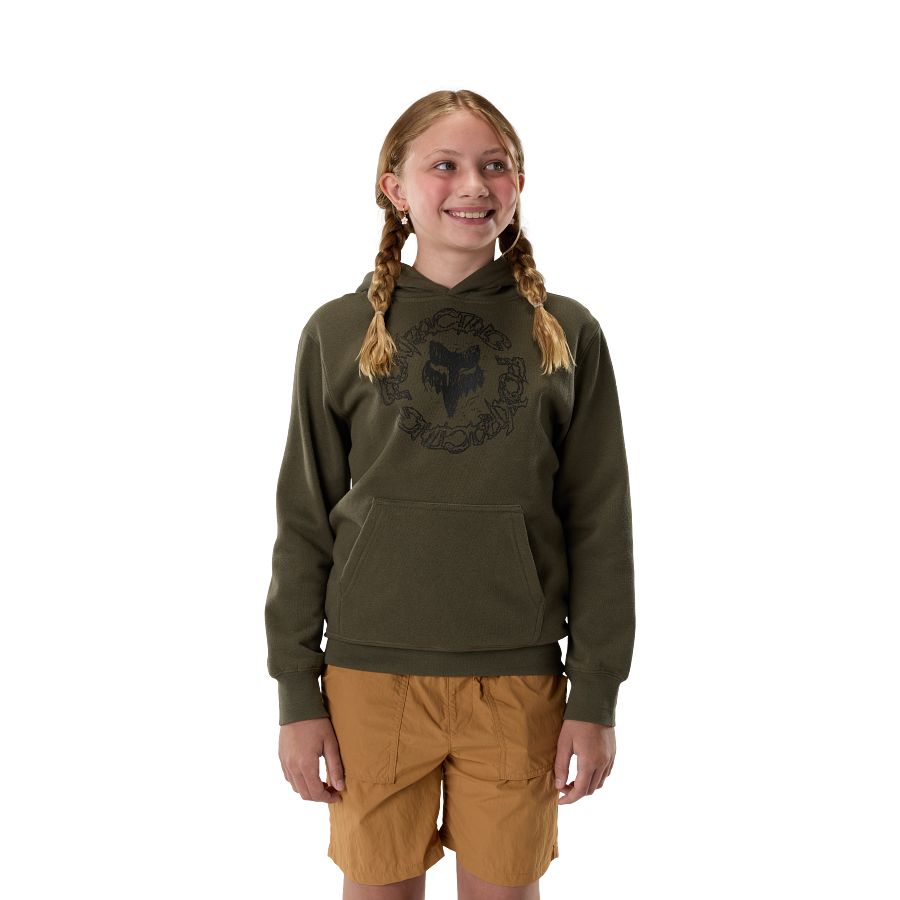 OTROŠKI HOODI FOX SLOWBURN-Green-S