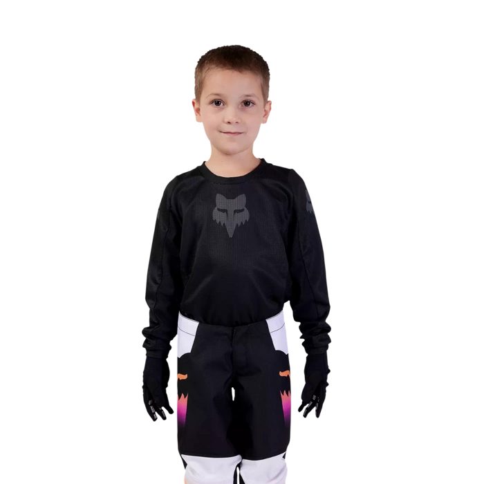 KIDS BLACKOUT JERSEY [BLK/BLK] KM