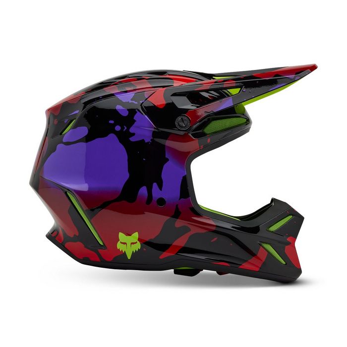V3 THROTTLE MOTOKROS ČELADA FOX L