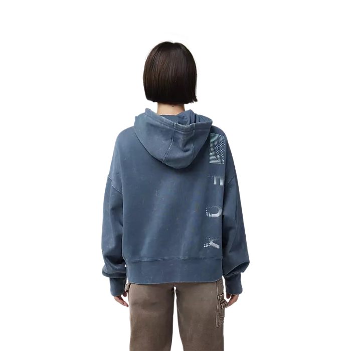 W RACE GRAPHIC OV FLEECE PO 1 [DRK VIN] - second image
