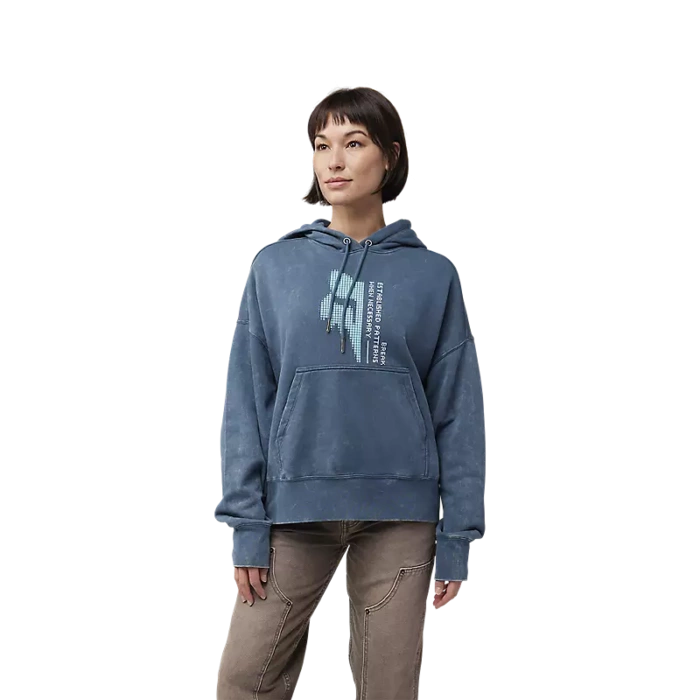 W RACE GRAPHIC OV FLEECE PO 1 [DRK VIN]