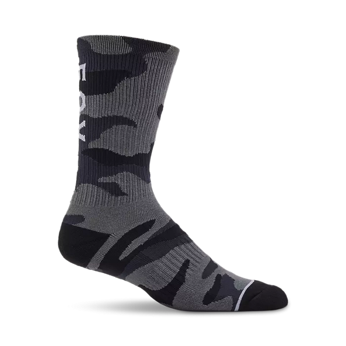 FOX CAMO CREW SOCK [BLK CAM] L/XL