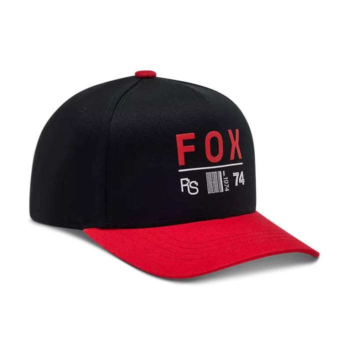 RACE OTROŠKA KAPA S ŠILTOM FOX [BLK]