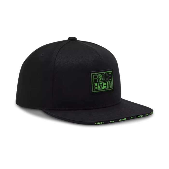 THROTTLE ŠILT KAPA Z RAVNIM ŠILTOM FOX [BLK]