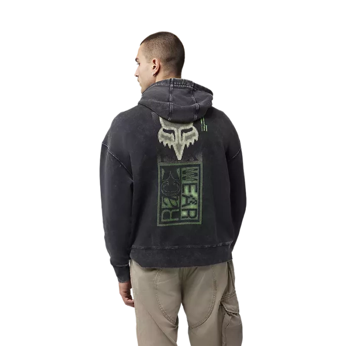 THROTTLE OVERSIZED FLC PO [BLK] M - second image