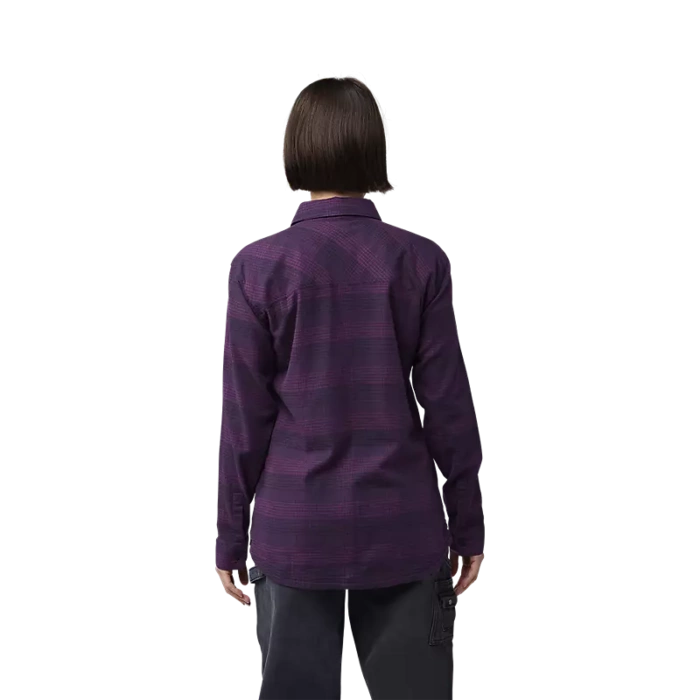 W SURVIVALIST STRETCH FLANNEL [DRK PUR] - second image