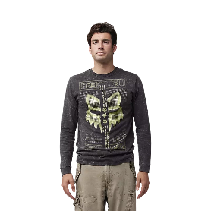 RACE GRAPHIC LS PREM TEE [BLK] M