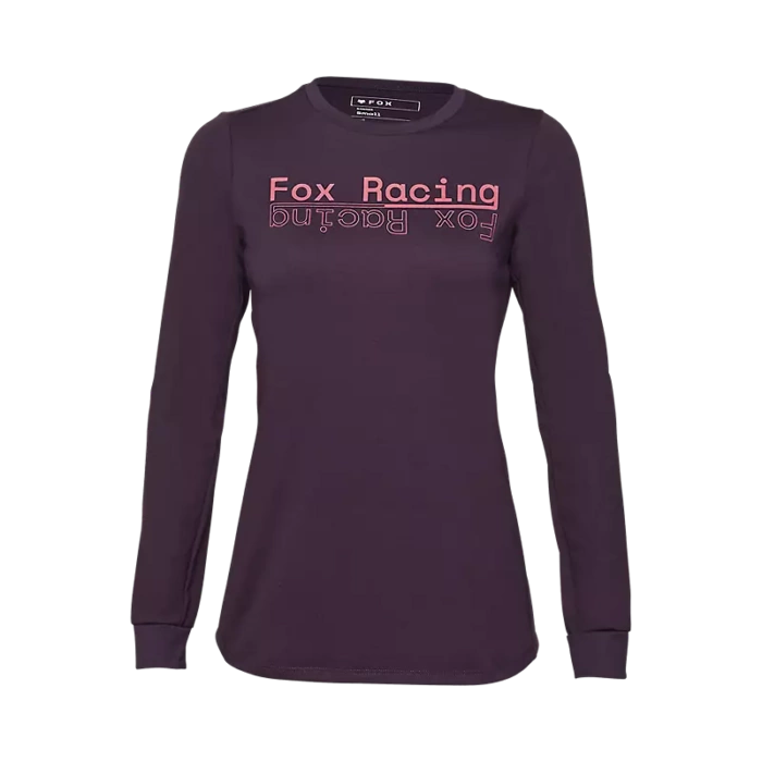 W RANGER DR MD LS JERSEY [DRK PUR]