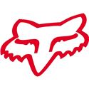 FOX HEAD TDC NALEPKA - 2" [RD]