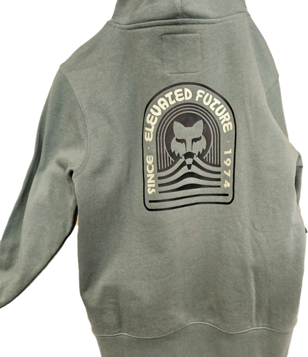 YTH EXPLORE GRAPHIC PO FLEECE [HUN GRN] - second image