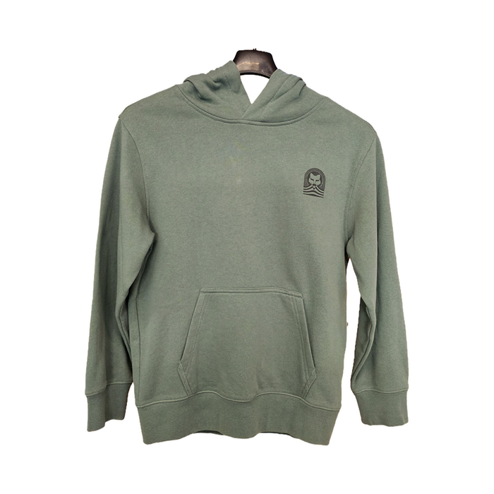 YTH EXPLORE GRAPHIC PO FLEECE [HUN GRN]