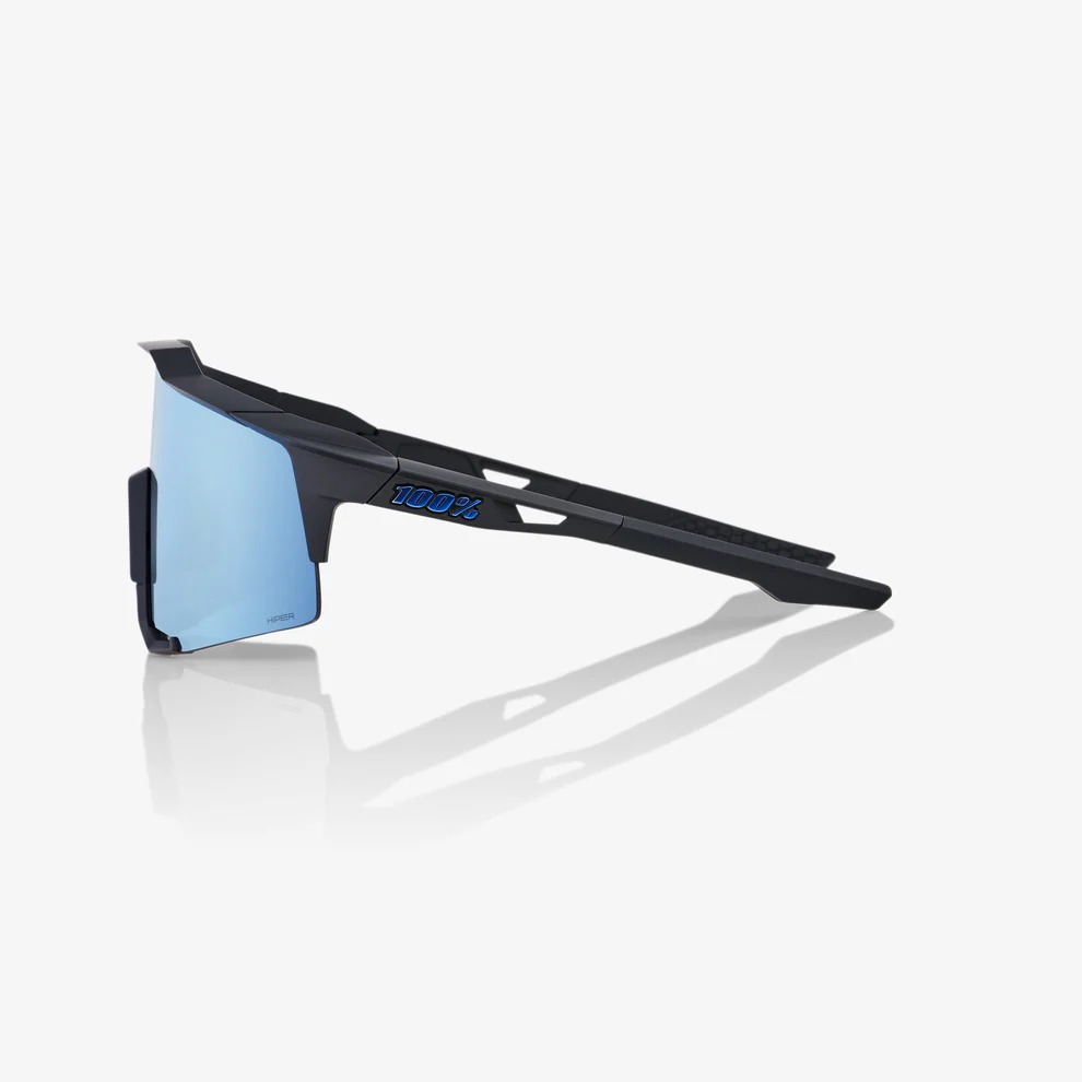 100% HIPER SPEEDCRAFT ŠPORTNA OČALA (BLK/BLUE MIRR LNS)  - second image