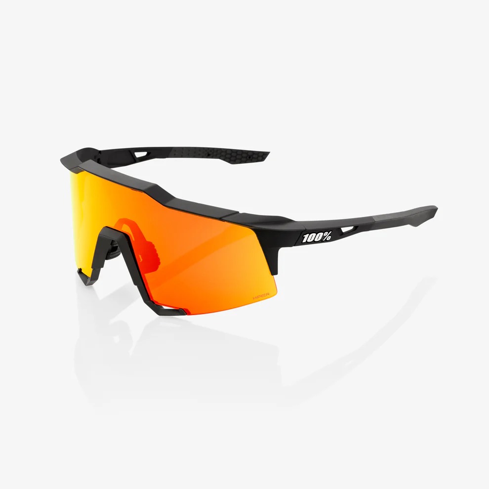 100% HIPER SPEEDCRAFT ŠPORTNA OČALA (BLK/RED MIRR LNS) 