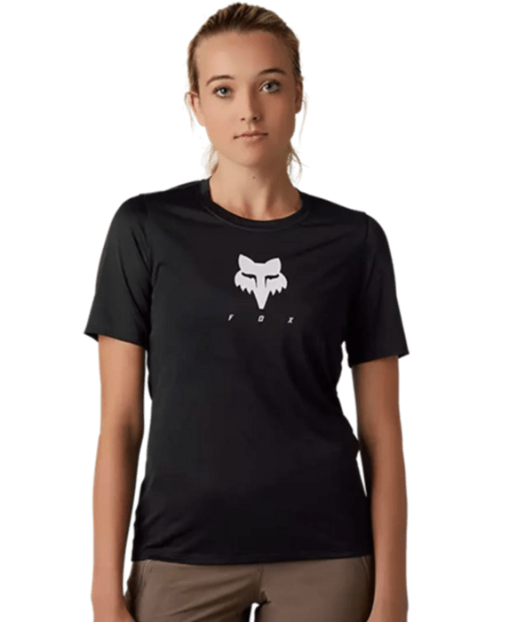 W RANGER TRU DRI SS JERSEY [BLK] XS