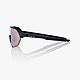 CYCLING GLASSES 100% S2 HiPER® (BLK/SLVR LNS)