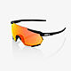 Kolesarska očala 100% Racetrap- Soft Tact Black/HiPER Red
