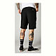 ESSEX HYBRID TECH STRETCH SHORTS [BLK]