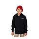 YOUTH FLORA ZIP HOODIE [BLK]