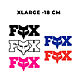 F HEAD X FOX STICKER 7" (18 cm)