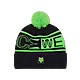 THROTTLE WINTER HAT WITH POM-POM FOX