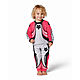 YOUTH MOTOCROSS GEAR SET FOX 180 DRAFT [WHT/PNK]