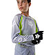 KIDS MOTOCROSS GEAR FOX 180 FRAME [GRY/YELL]