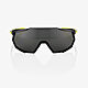 100% RACETRAP MTB SUNGLASSES GLOSS BLACK W/ SMOKE LENS