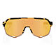 CYCLING GLASSES 100% S2 SAGAN (MTLC/GLD FLK)