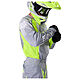 MOTOCROSS COMBO FOX 180 FRAME (GRY/YLW)