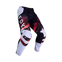 180 KAIROS MOTOKROS HLAČE FOX-WHT FLO RED-34