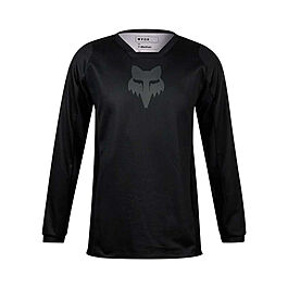 OTROŠKA MOTOKROS MAJICA FOX 180 BLACKOUT-Black-S